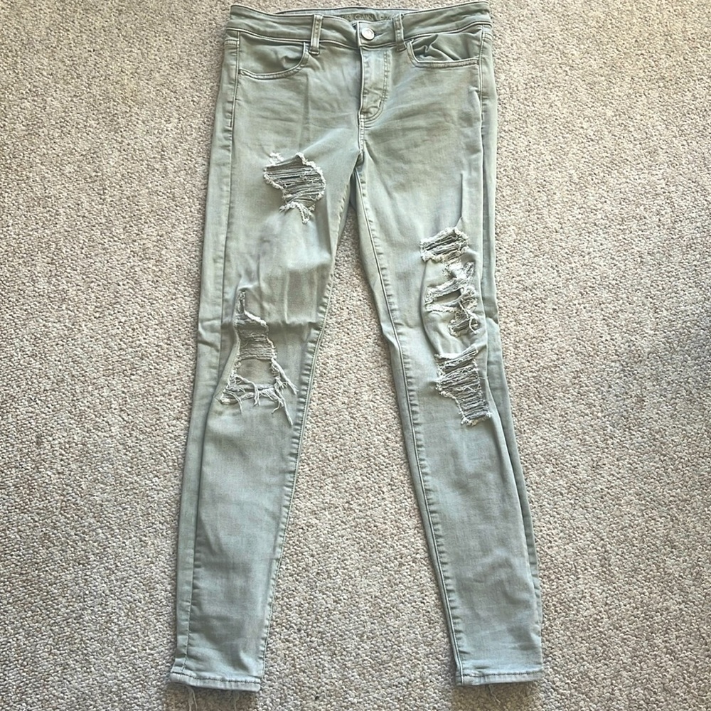 American Eagle super stretch jeans